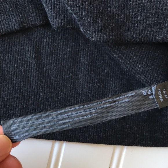 Anthropologie Saturday Sunday black batwing ribbed top - Picture 7 of 11